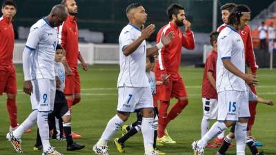 La Selección de Honduras perdió 0-2 contra Turquía en amistoso.