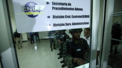 La Enee fue intervenida el jueves por miembros de la Agencia Técnica de Investigación Criminal.