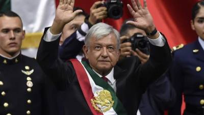 El presidente de México Andrés Manuel López Obrador. Foto: AFP