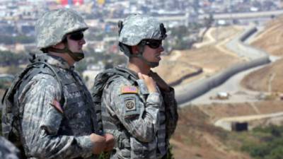 Más de mil elementos de la Guardia Nacional vigilarán la frontera del Río Grande para evitar el ingreso de migrantes a EUA.