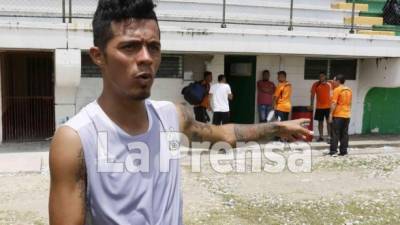 Bayron Méndez lanzó una fuerte denuncia previo al partido Real Sociedad-Platense. Foto Neptalí Romero