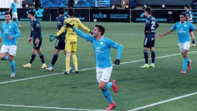 El Ibiza se dio un festín tras golear 5-2 al Celta de Vigo.
