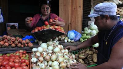 Algunas verduras como la cebolla han sufrido incremento de 3 y 4 lempiras.