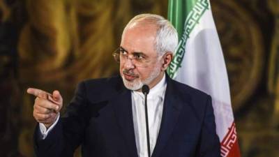 El ministro de Exteriores iraní, Mohamad Javad Zarif. AFP/Archivo