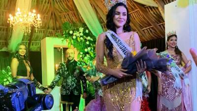 Yelsin Almendarez, Miss Danlí, es la nueva Miss Honduras Mundo.