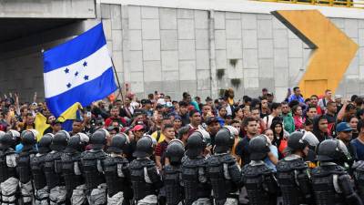 La Guardia Nacional realizó varios operativos antes de la salida de la caravana en los que detuvieron a decenas de migrantes.