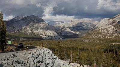 Vista general en el Parque Nacional Yosemite en California, en una fotografía de archivo.