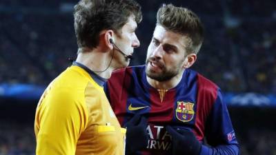 Piqué asegura que 'los árbitros son 100% imparciales'.