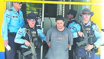 Williams Merlos fue detenido en el sur de Honduras.