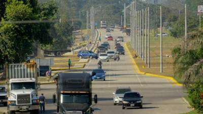 Vista de una intersección del segundo anillo periférico, una de las últimas obras realizadas en la ciudad. Foto: Melvin Cubas