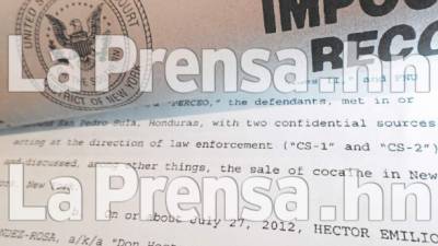 Archivos revelan uso de informantes en Honduras Diario LA PRENSA tuvo acceso exclusivo a archivos en el Palacio de Justicia de Estados Unidos Thurgood Marshall que evidencian que Estados Unidos está utilizando infiltrados en Honduras como parte de su estrategia en su lucha contra el narcotráfico. En esta documentación se revela detalladamente cómo se hizo toda la operación secreta mediante la cual infiltrados de Estados Unidos, a quienes en los archivos oficiales se les denomina como “fuentes confidenciales”, se ganaron la confianza de hondureños y extranjeros que eran investigados por las autoridades estadounidenses y los convencieron de acordar una gigantesca venta de droga en Nueva York. Los investigados no imaginaban que en realidad todo era parte de un plan de las autoridades de Estados Unidos para ponerlos en evidencia.