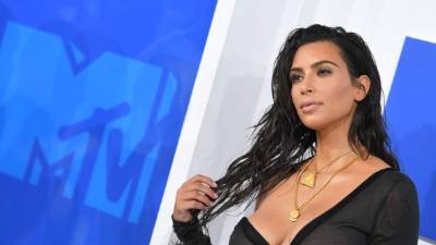 La famosa socialité Kim Kardashian.