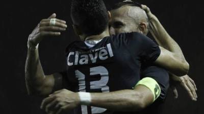 Honduras Progreso celebra su primer campeonato de primera división.