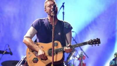 El líder de la banda británica Coldplay, Chris Martin. EFE/Archivo