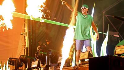 Fotografía de archivo del cantante colombiano Feid.