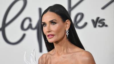 La actriz Demi Moore.