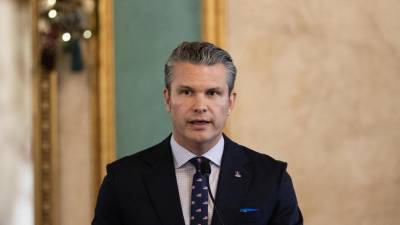 El secretario de Guerra estadounidense, Pete Hegseth.