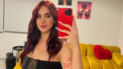 La actriz Gala Montes en una reciente imagen de su cuenta de Instagram.