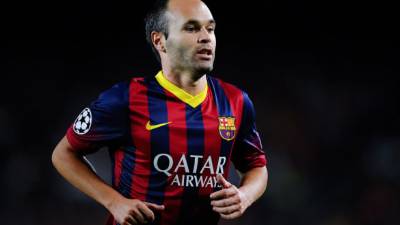 Andrés Iniesta conquista el título a mejor organizador por segundo año consecutivo.