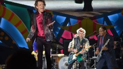 Mick Jagger, Keith Richards, Charlie Watts y Ronnie Wood aterrizaron el jueves en la isla y prometieron un espectáculo especial.
