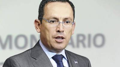 Marlon Tábora, presidente del Banco Central de Honduras.