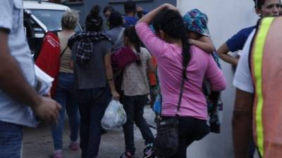 137 hondureños llegan a San Pedro Sula deportados de México