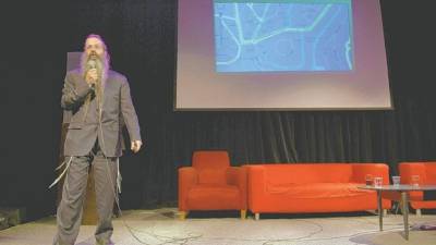 Nissim Hazan, ejecutivo de CleanCity, una startup de judíos ortodoxos.