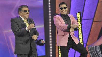 Don Francisco con PSY.