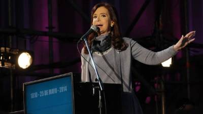 Cristina Fernández de Kirchner, presidenta de Argentina.