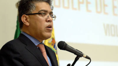 El canciller de Venezuela, Elias Jaua, denunció una campaña internacional de mentiras contra su país.