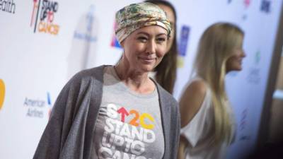 La actriz Shannen Doherty utiliza las redes sociales para compartir con sus fans el proceso de su tratamiento.