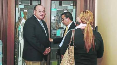 El ministro del Insep, Roberto Ordóñez, ayer en la CSJ.