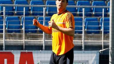 Cristiano Ronaldo se entrenó con normalidad.