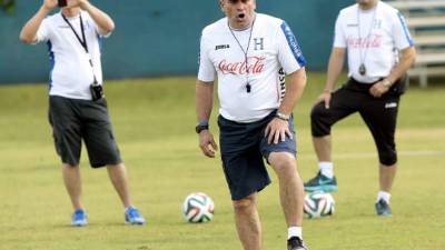 Luis Suárez habló sobre la preparación que tiene la Bicolor en Fort Lauderdale.