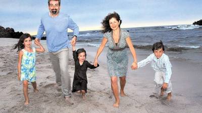 Max Schireson y su familia, por la que abandonó una presidencia ejecutiva.