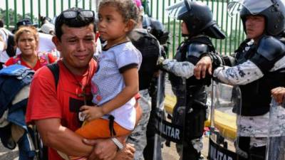 Migrantes son devueltos de la frontera de México y EEUU. EFE/Archivo