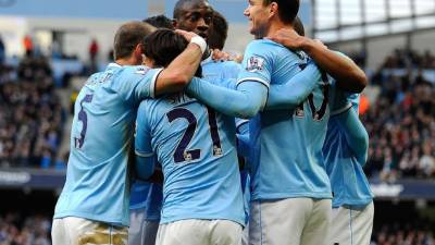El Manchester City continúa al asecho por el liderato de la Liga Premier. (Fotografía de AFP)