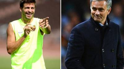 Piqué disfruta de las críticas de Mourinho a otros equipos.