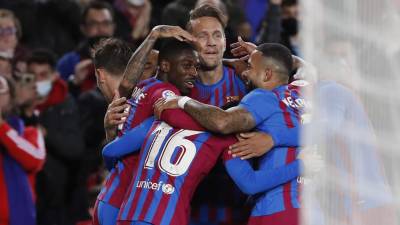 El cuadro culé aplastó al Athetic Club en el Camp Nou.