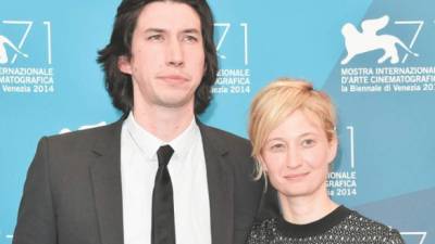 El actor Adam Driver y la actriz italiana Alba Rohrwacher.