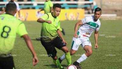 Real de Minas y Platense no se hacen daño en Danlí. Foto David Romero.