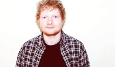 El cantante Ed Sheeran