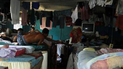 Foto de archivo del centro penal de El Progreso, Yoro.