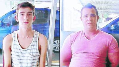 Cameron Cole Casadonte y Cameron Seth Crawford fueron llevados a Tegucigalpa.