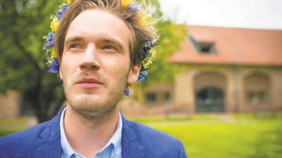 Felix Kjellberg, conocido como PewDiePie en YouTube.