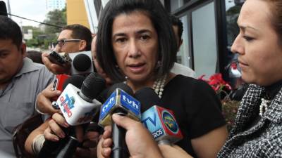 Miriam Guzmán, titular de la Dirección Ejecutiva de Ingresos.