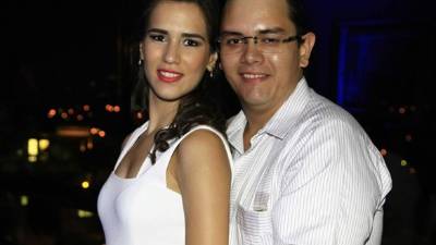 Los novios Ana Conedera y René Ruiz.