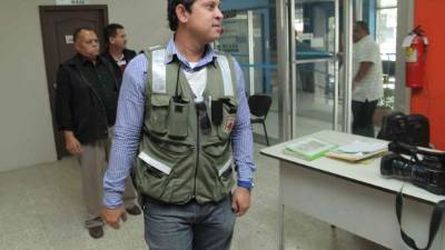 Una fiscal de Derechos Humanos interrogó a Dieter Quiroz sobre el hecho del 21 de mayo. Fotos: Wendell Escoto