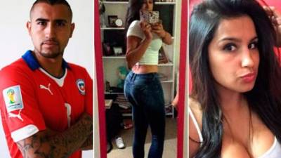 Ambar Vidal, hermana del jugador del Bayern Múnich, es muy activa en las redes sociales.