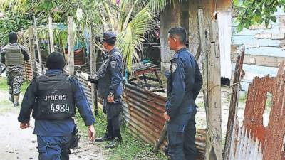 El crimen de la pareja ocurrió ayer en la madrugada en la colonia Canaán, en La Lima.